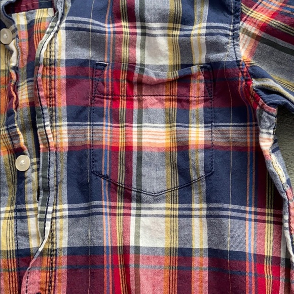 Carter’s Plaid Button Down Shirt - Picture 2 of 5